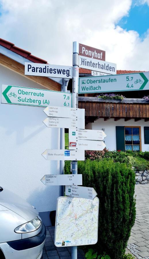 Landhaus Eibelesee Oberstaufen Eksteriør bilde